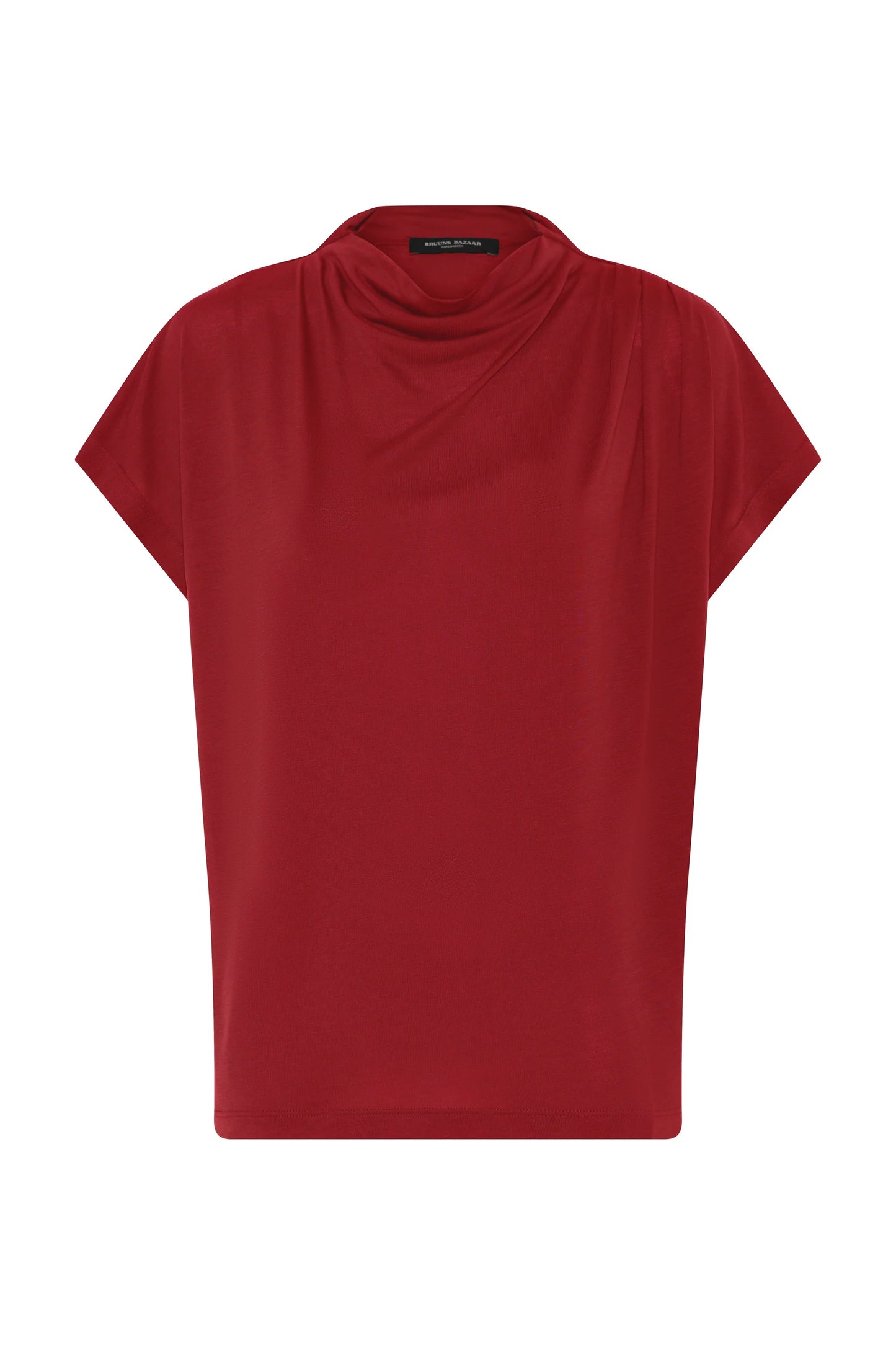 Ginae Blouse by Bruuns Bazaar in Deep Claret
