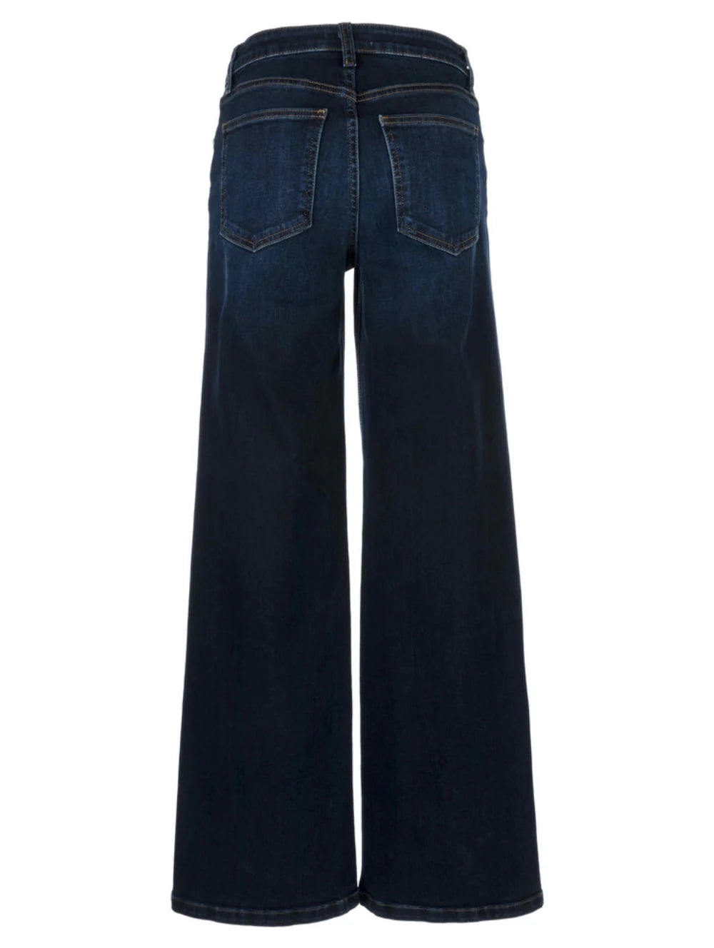 High Rise Wide Leg Clean Hem Jeans by Kut from the Kloth in Attributable