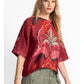 Arden Oversized Blouse by Johnny Was in Caleta