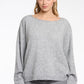 Lemmis Sweater by Rino & Pelle in Light Grey Melange