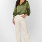 Penny Top by Velvet Heart in Dried Thyme