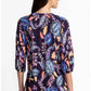 The Janie Favorite Puff Sleeve Top by Johnny Was in Stevie's Garden