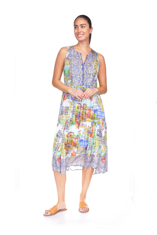Tabitha Tiered Dress by Johnny Was in Christy