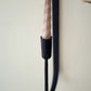 Forged-iron single taper wall sconce by Kalalou