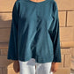 Cord Top by SAGA in Teal