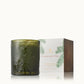 Molded Green Glass Frasier Fir Poured Candle by Thymes