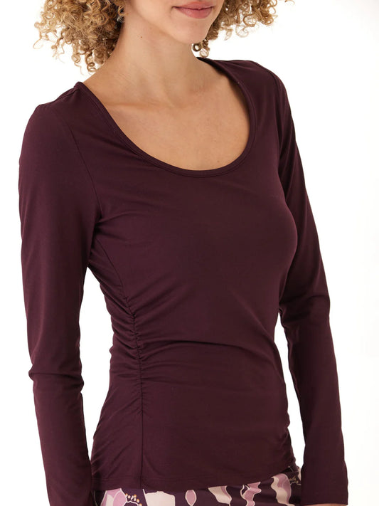 Tee by Threads 4 Thought in Ultra Maroon