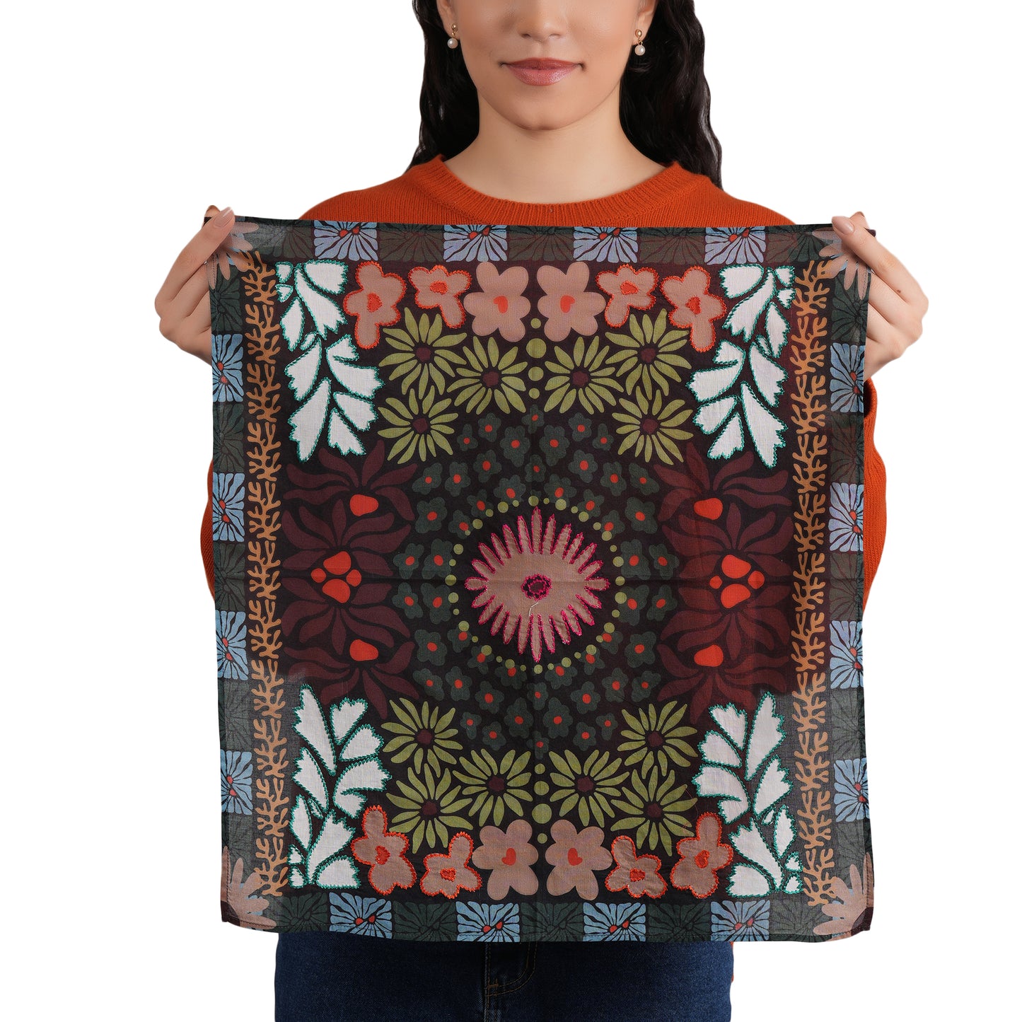 Scarf by Vismaya Scarves in Black