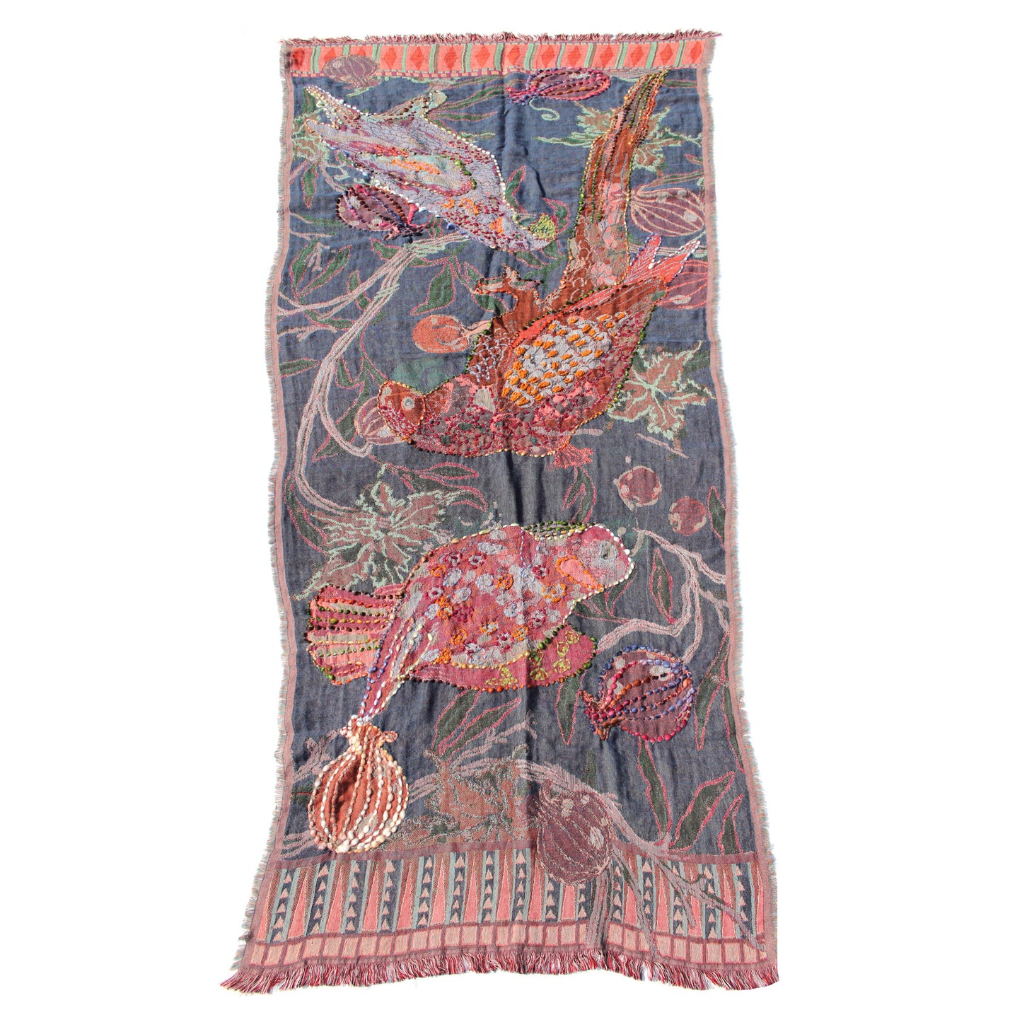 Scarf by Vismaya Scarves in Moroccan Blue