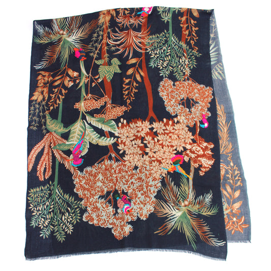 Scarf by Vismaya Scarves in Black