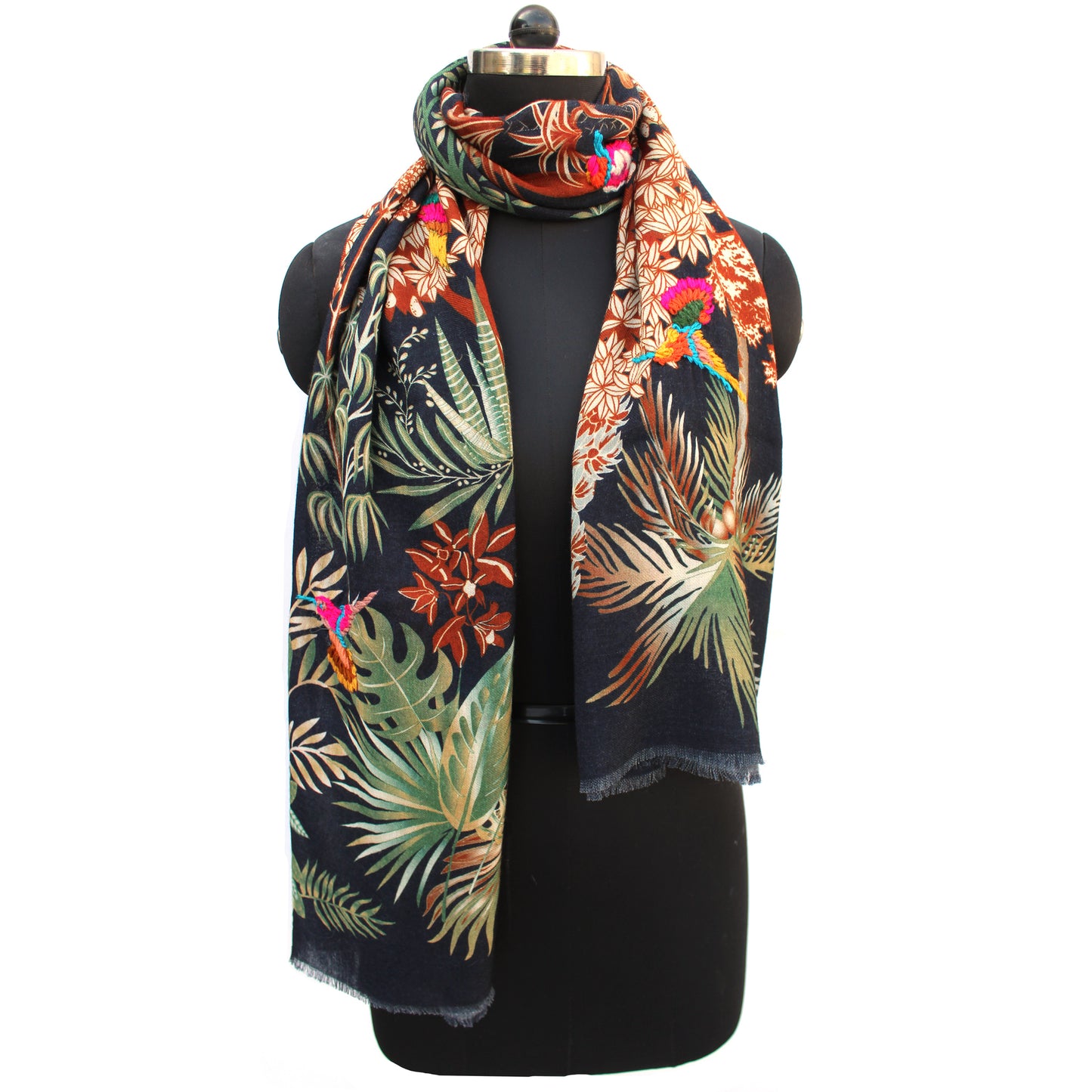 Scarf by Vismaya Scarves in Black