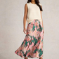 Hope Bias Cut Maxi Skirt by White Stuff in Pink