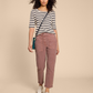 Twister Chino Trouser by White Stuff in Dusty Pink