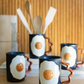 Ceramic Bacon and Eggs Mug by Kalalou
