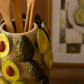 Ceramic Produce Vase (Avocados) by Kalalou