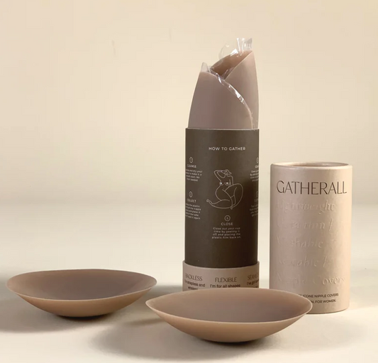Nipple Covers by Gatherall in Latte