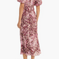 Dress by Maggy London in Brandy & Peach