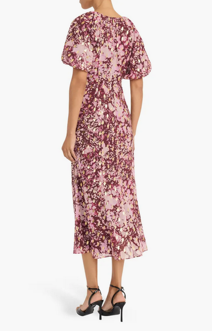 Dress by Maggy London in Brandy & Peach