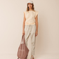 Organic Cotton Shopper Bag by Indi & Cold in Malva
