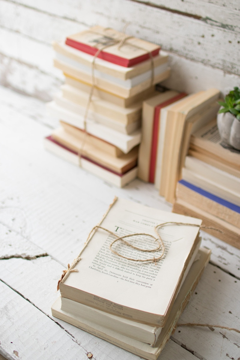 Repurposed Book Bundles by Kalalou